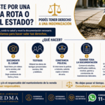 ME LESIONE EN UNA VEREDA ROTA. ¿QUE DEBO HACER?